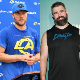Matthew Stafford Playfully Warns Jason Kelce About Life With 4 Daughters