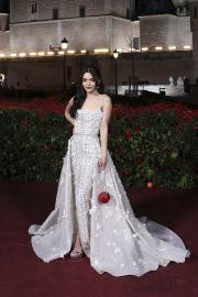 Rachel Zegler Has a Princess Moment in Romantic Gown at ‘Snow White’ Event