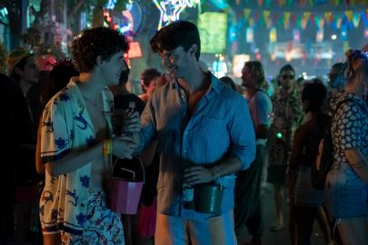 White Lotus' Sam, Patrick Filmed 'Different Takes' of Their Incestous Kiss