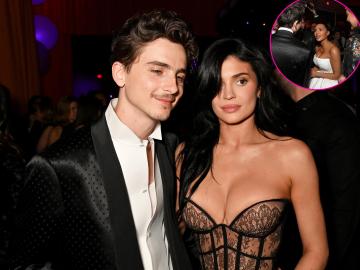 Timothee Chalamet Bonds With Kylie Jenner's Sisters at Oscars Afterparty