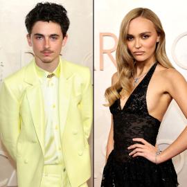Celebrity Exes at the 2025 Oscars: Timothee Chalamet and Lily-Rose Depp