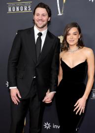 Josh Allen Brushes Off Question About Getting Hailee a 'Bigger Ring'