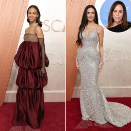 Melissa Rivers' Best Dressed Picks for Oscars: Zoe Saldana, Demi Moore