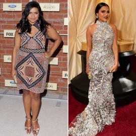 Total Transformation! Mindy Kaling's Before and After Weight Loss Photos