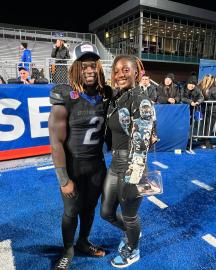 Boise State's Ashton Jeanty and Gabrielle Miller’s Relationship Timeline