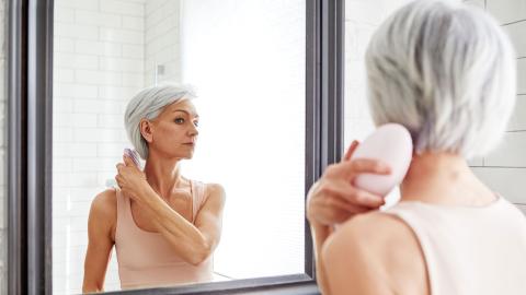Shoppers in Their 60s 'Absolutely Love' This Now-$28 Hair Mask That Turns Gray Hair Silver