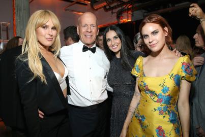 Bruce Willis and Demi Moore's Adult Daughters Still Take Baths Together