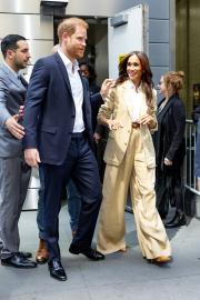 Meghan Markle and Prince Harry are Couples’ Goals in Matching Suits