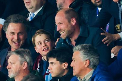 Prince William Says He's 'On My Best Behavior' for Prince George