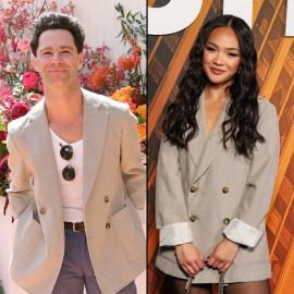 Sasha Farber Borrows Jenn Tran’s Blazer at Hulu Event: ‘Did I Pull It Off?’