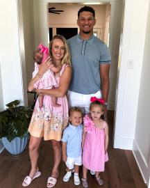 Brittany Mahomes Shares New Glimpse of Golden With Rare Pic for Easter