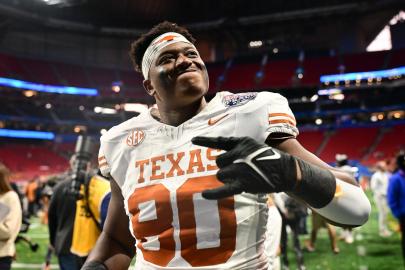 Saints Newcomer Kelvin Banks Jr.'s Baby Son Vomits on TV as Dad Is Drafted