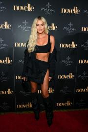 Khloe Kardashian Rocks Cherry Bikini, Shows Off Toned Figure