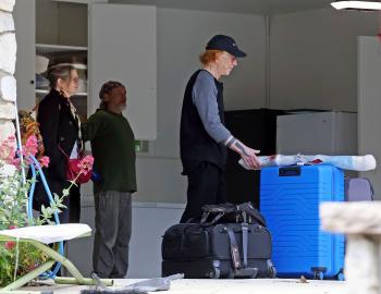 Bridget Fonda, Husband Danny Elfman Seen Together During Rare Sighting