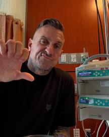 Carey Hart Thanks Wife Pink After ‘Severing Small Intestine From Colon’