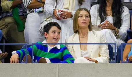 Jessica Biel Shares How She Prepared Her Son for the Spotlight at U.S. Open