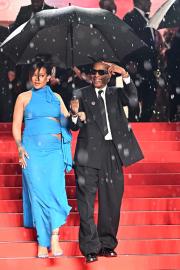 Rihanna, ASAP Rocky Recreate Meghan Markle-Prince Harry Umbrella Moment