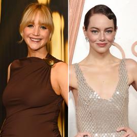 Jennifer Lawrence Feels 'So Lucky' to Have Emma Stone