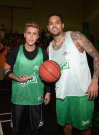 Justin Bieber Supports Chris Brown Amid U.K. Arrest, $6.7 Million Bail
