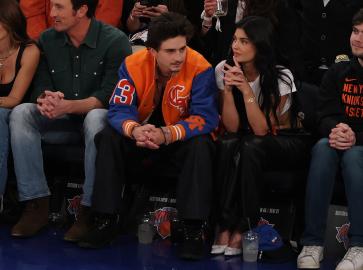 Kylie Jenner and Timothee Chalamet Enjoy Courtside Date Night