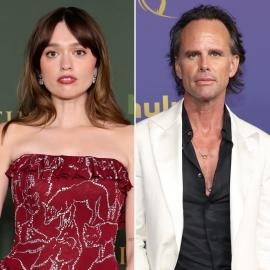 Walton Goggins and Aimee Lou Reed Projecting 'Tension' Amid Feud