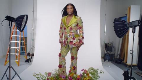 Florals for Spring? Groundbreaking in 2025, per Stylist Law Roach