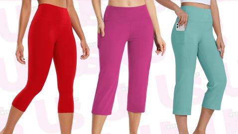 13 Oddly Flattering Capri Leggings on Amazon 
