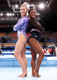 Simone Biles and MyKayla Skinner's History Explained