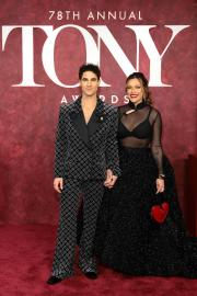 Darren Criss and Wife Mia Have Glam Date Night at 2025 Tony Awards