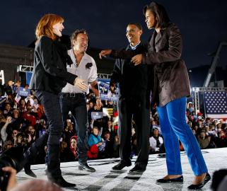 Michelle Obama Says Bruce Springsteen and Wife Patti Are 'Couple Mentors'