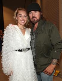 Miley Cyrus Claims Dad Billy Ray Once Smoked Pot on 'Hannah Montana' Set