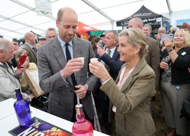 Prince William’s Expression After Taking a Shot Proves Royals Are Relatable