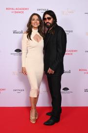 Elizabeth Hurley and Billy Ray Cyrus Enjoy PDA-Filled Blended Family Outing