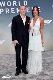 Brad Pitt, Ines de Ramon Make Rare Public Appearance at ‘F1’ Premiere