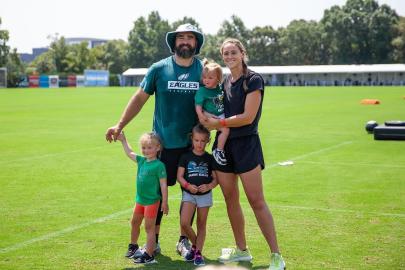 Kylie Kelce Is Just Like Us When It Comes to Putting Her Kids in Summer Camp