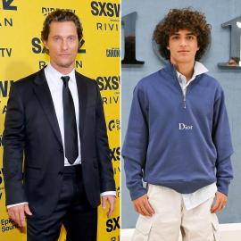 Matthew McConaughey’s Son Levi, 16, Attends His First-Ever Dior Fashion Show