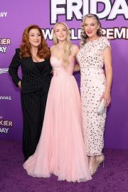 Lindsay Lohan Stages 'Parent Trap' Reunion at 'Freakier Friday' Premiere