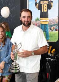 Scottie Scheffler Celebrates Open Win at 'Happy Gilmore 2' Premiere
