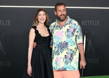 Adam Sandler and Wife Jackie Pack on PDA at 'Happy Gilmore 2' Premiere