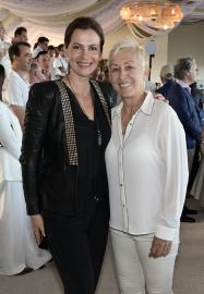 Julia Lemigova Addresses Wife Martina Navratilova’s Surrogacy Comments
