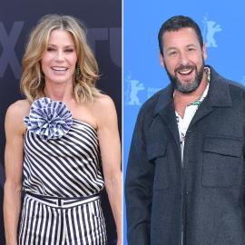 Adam Sandler Lets Julie Bowen Drive the 'Train' for Kissing Scenes