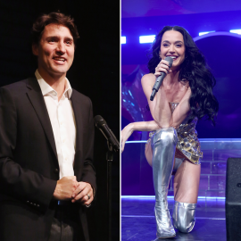 Justin Trudeau Spotted at Katy Perry’s ‘Lifetimes Tour’