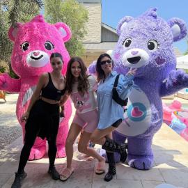 Khloe Kardashian Throws Care Bear-Themed 41st Birthday Party With Sisters