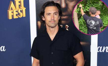 Milo Ventimiglia Cuddles Infant Daughter Ke'ala in Rare Family Photo
