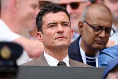 Orlando Bloom Steps Out Solo at Wimbledon After Katy Perry Split