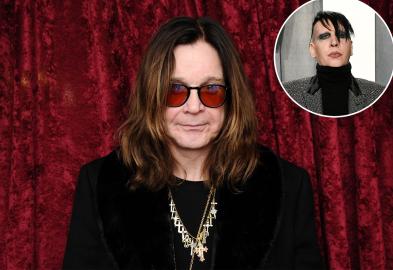 Marilyn Manson and More Artists Attend Ozzy Osbourne’s England Funeral