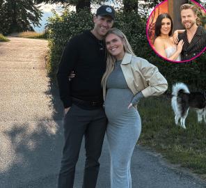Brooks Laich and Fiancee Celebrate Derek Hough and Hayley's Pregnancy