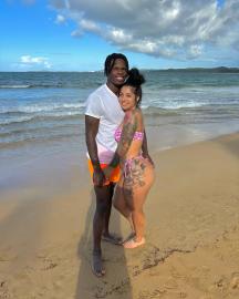 Travis Hunter’s Wife Posts Crying Video About Social Media's 'Shackles'