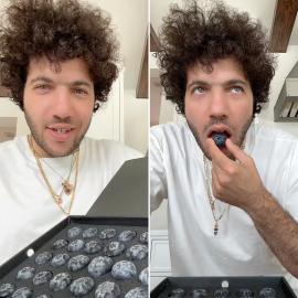 Benny Blanco Shows Off His 'Expensive Blueberries' Priced at $200