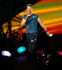 Chris Martin Jokes He Needs 'Security Checks' Before Jumbotron Segments